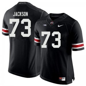 Men's Ohio State Buckeyes #73 Jonah Jackson Black Nike NCAA College Football Jersey December GDS7144QQ